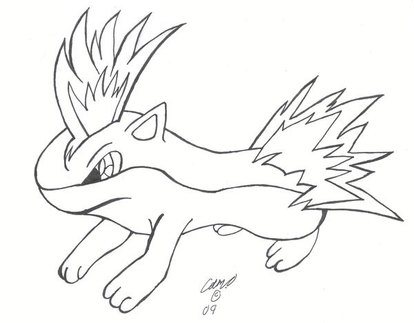 quilava pokemon coloring pages - photo #12