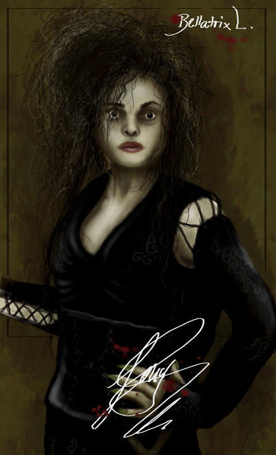 Bellatrix Lestrange by jonasseb on deviantART