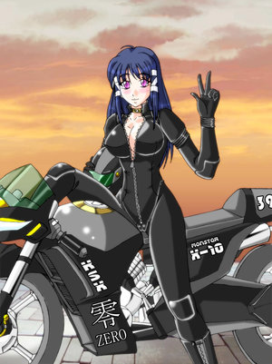 black bike girlsclass=motorcycles