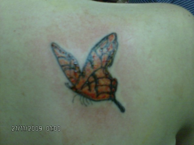 Butterfly Tattoos on Shoulder Collections