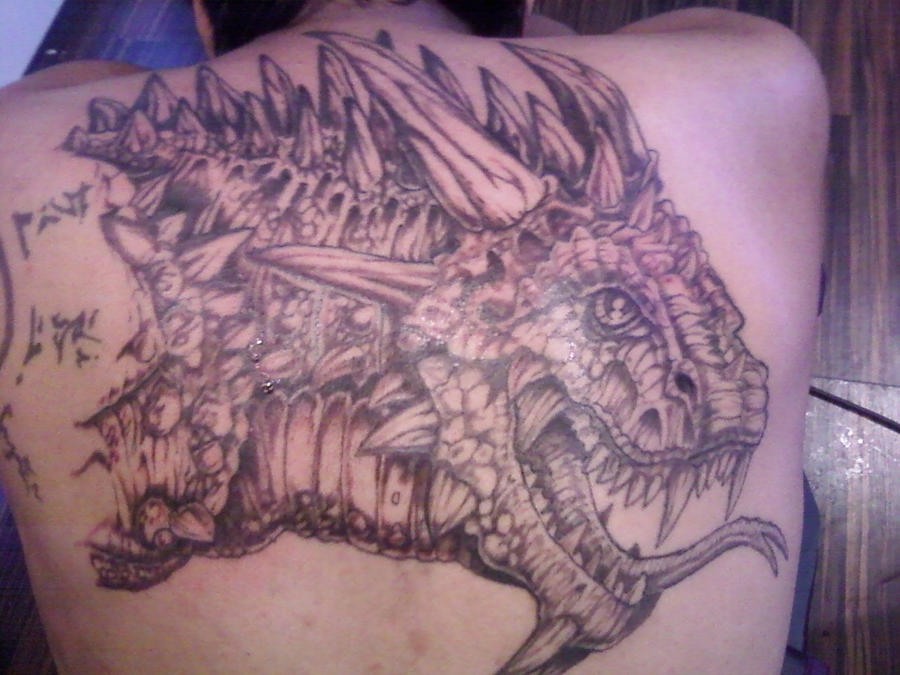 Medieval Dragon tattoo by