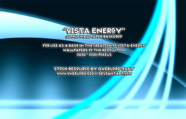 wallpaper base. Vista Energy Wallpaper Base by