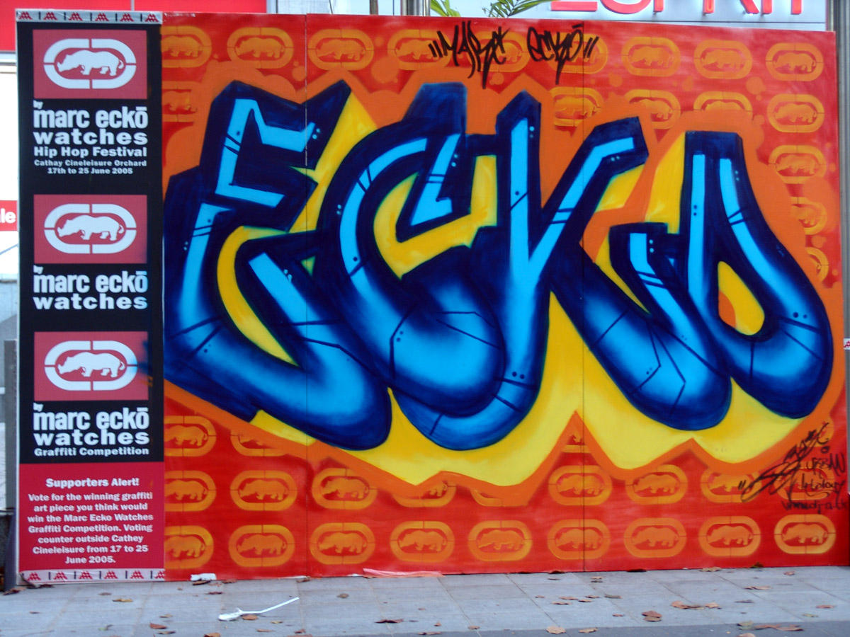 marc ECKO graffiti competition by ~dj-a on deviantART