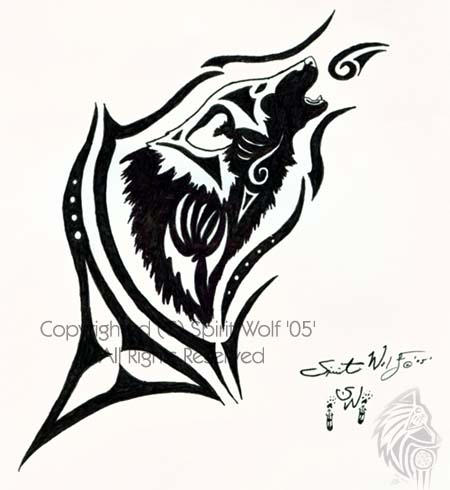 Howl to the Moon Tattoo by SpiritWolfen on deviantART