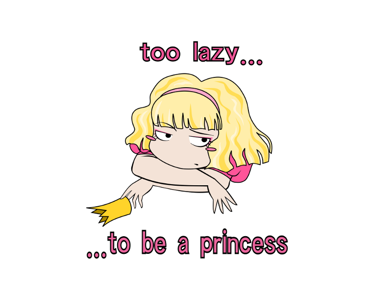 Kết quả hình ảnh cho lazy princess