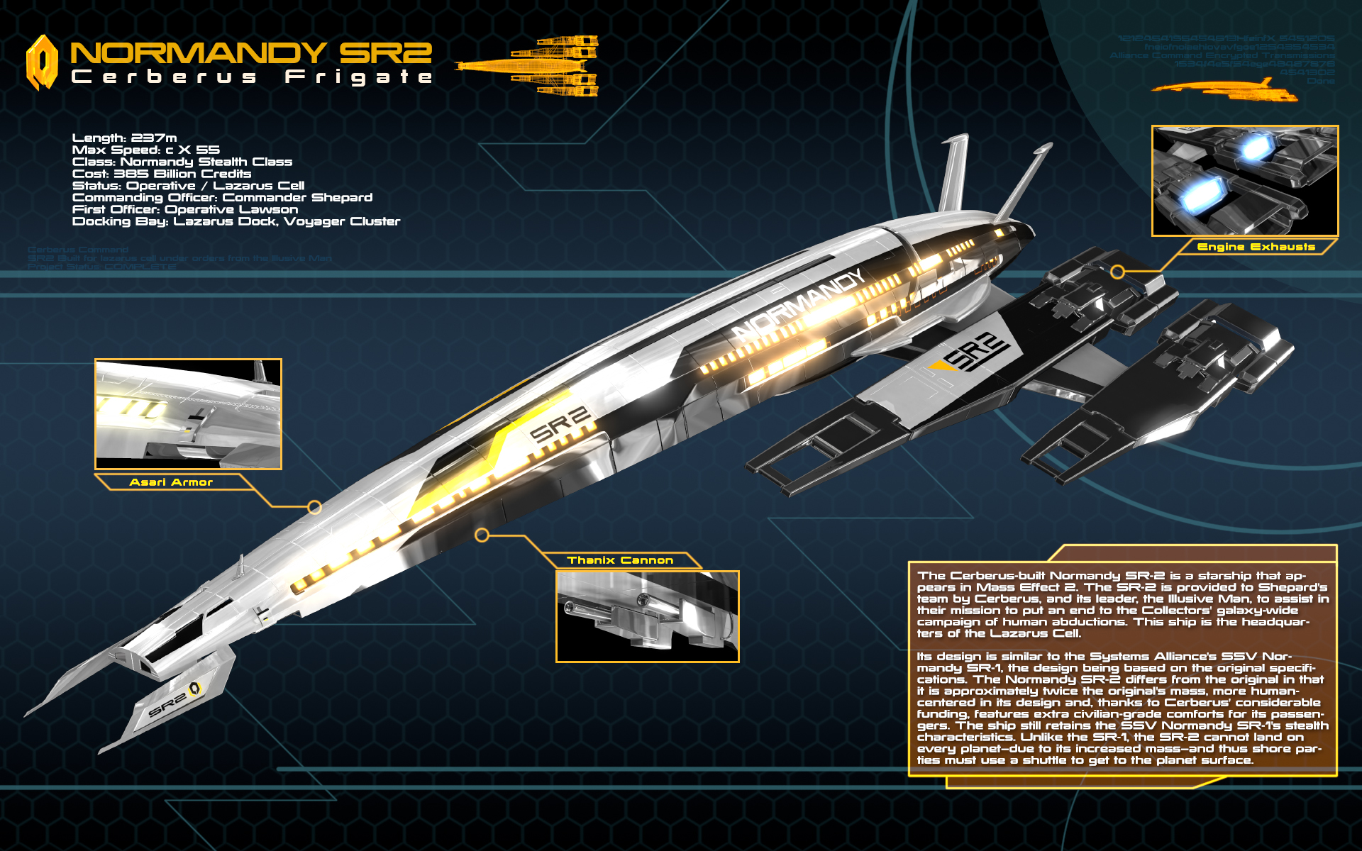 Normandy Sr2 Infography By Nico89 Fx On Deviantart