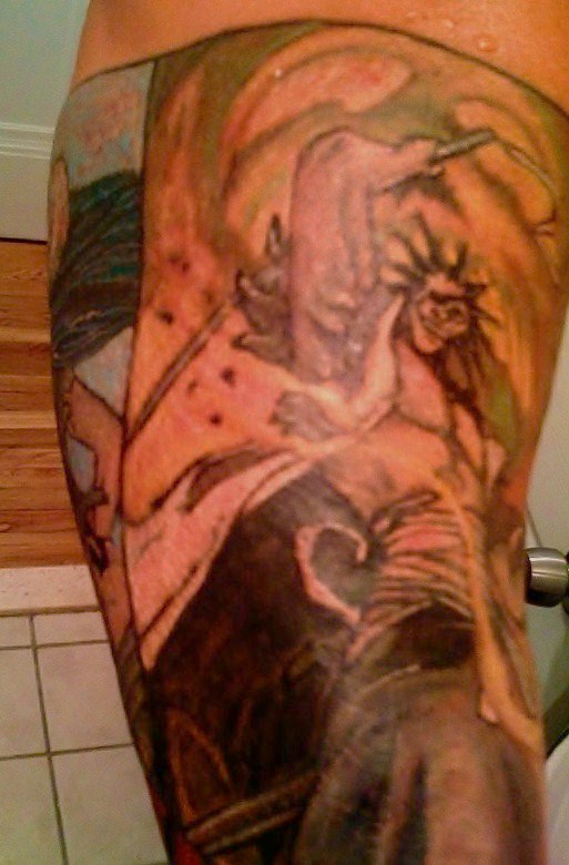 bleach tattoo done by andee 5 by ~b2nohor71 on deviantART