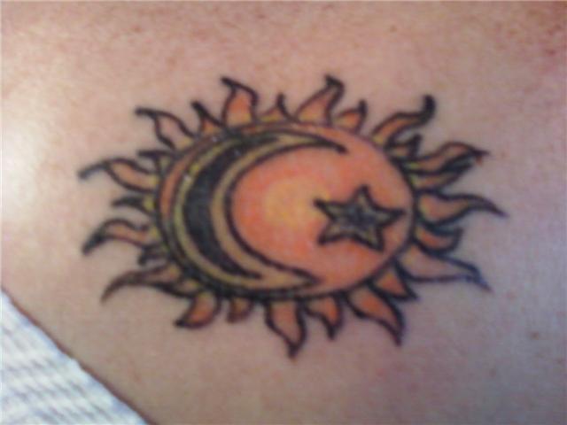 sun and moon tattoos sunmoonstar