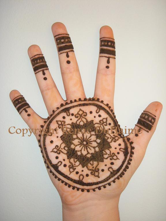 Hand Henna with Lotus Mandala by RenDuHhenna on deviantART