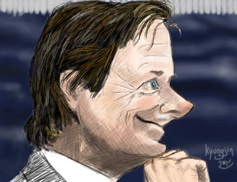 Michael J. Fox caricature