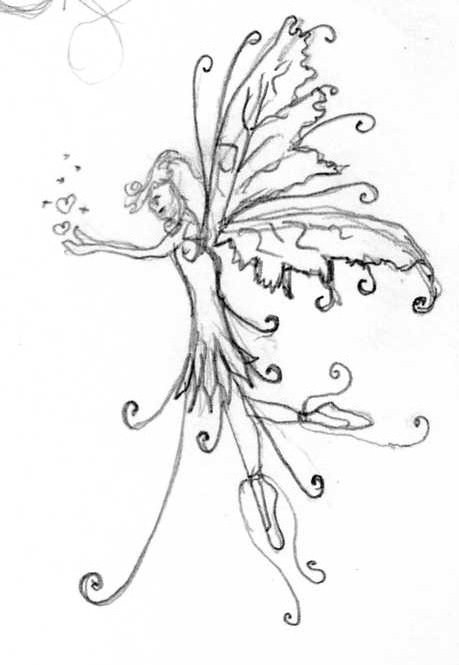 Fairy Tattoo Designs 04 by MichaelaLouise on deviantART fairy tattoo designs