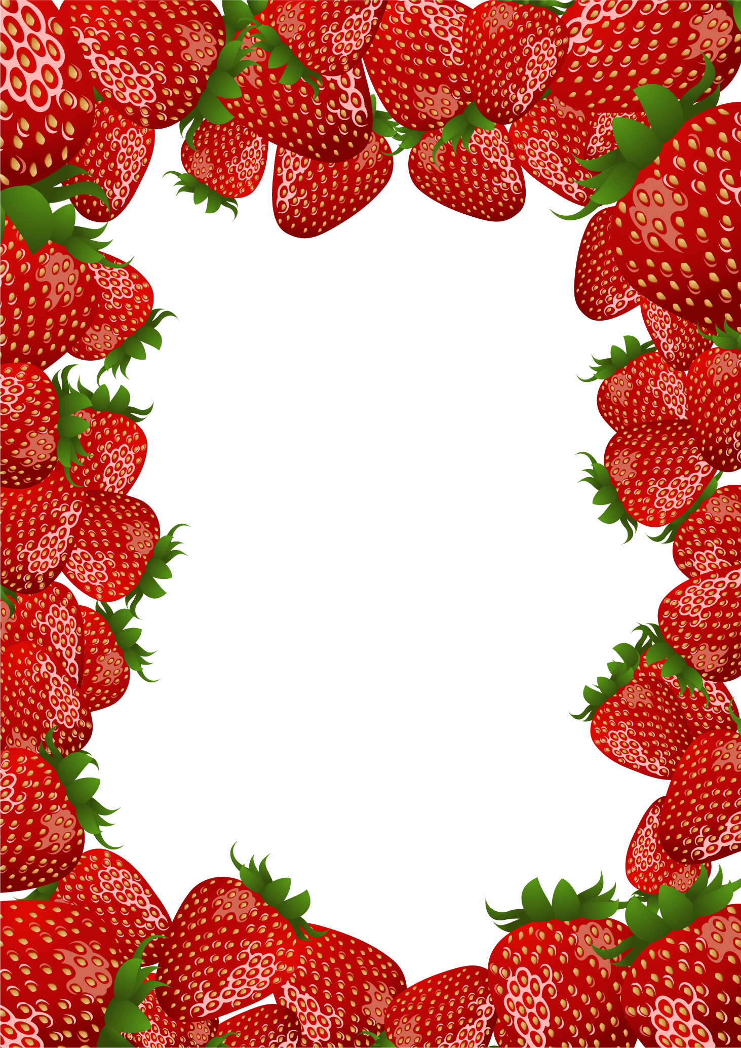 free clip art strawberry border - photo #18