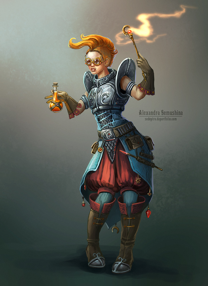 female alchemist 