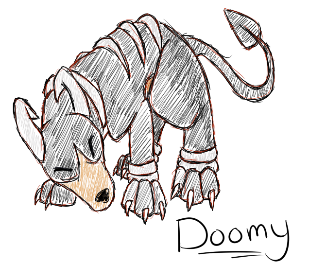 Doom Sketch by Noah
