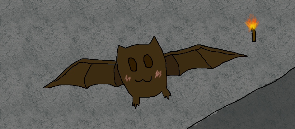 Random - Minecraft Bat Drawing by Xinaug on DeviantArt