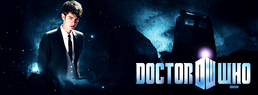 Andrew Garfield as Doctor Who Facebook Cover by Super-Fan-Wallpapers