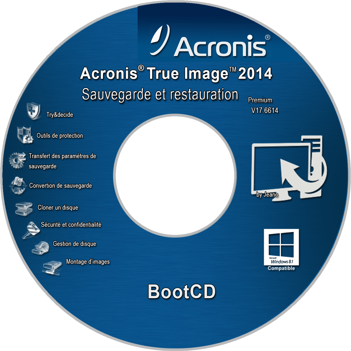 acronis true image premium 2014 bootcd