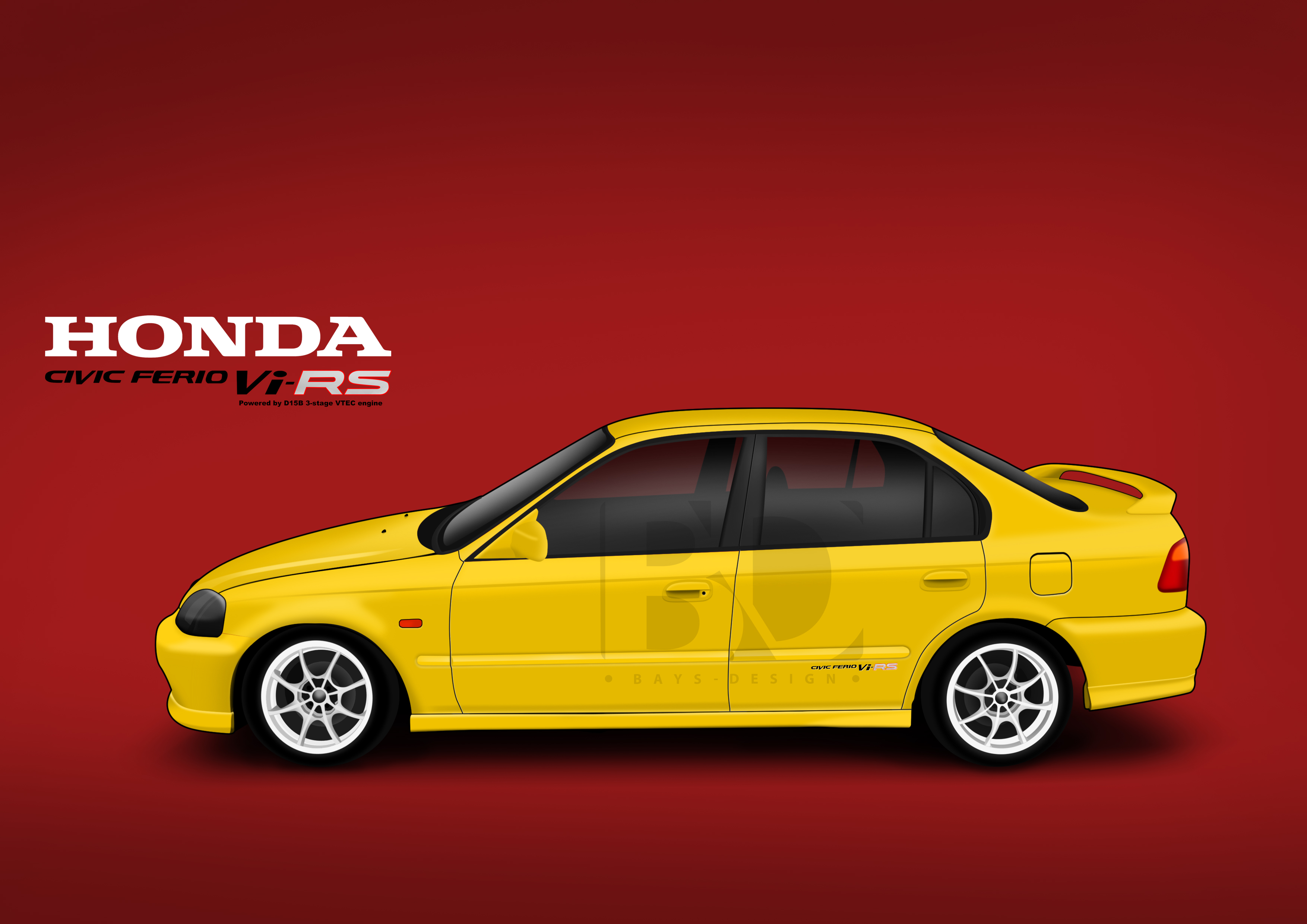 Honda Civic Ferio ViRS '98 by bayuhariw on DeviantArt