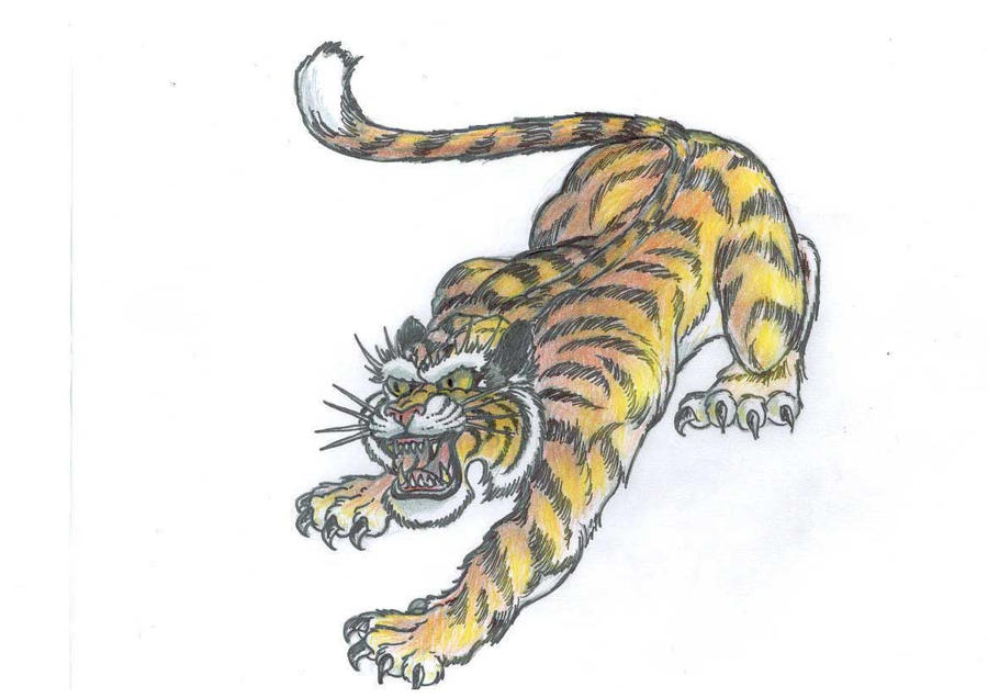 tattoo tiger by dvampyrelestat on deviantART