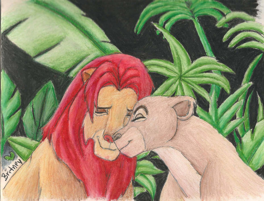 lion king simba nala. Lion King: Simba and Nala by