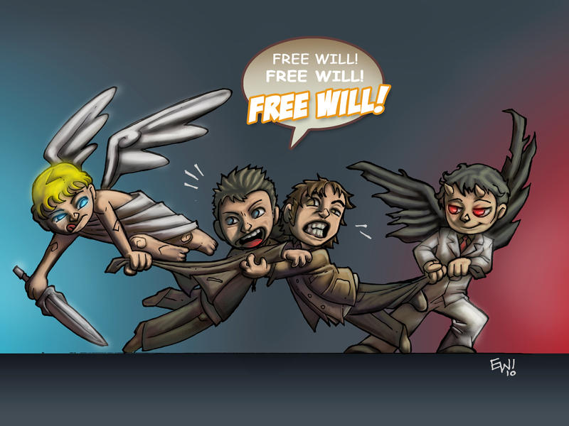 Supernatural Free Will by EryckWebbGraphics
