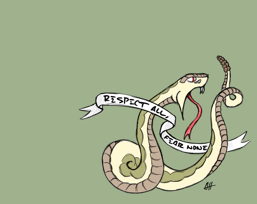 Snake Tattoo Traditional Style by facelessangel on deviantART