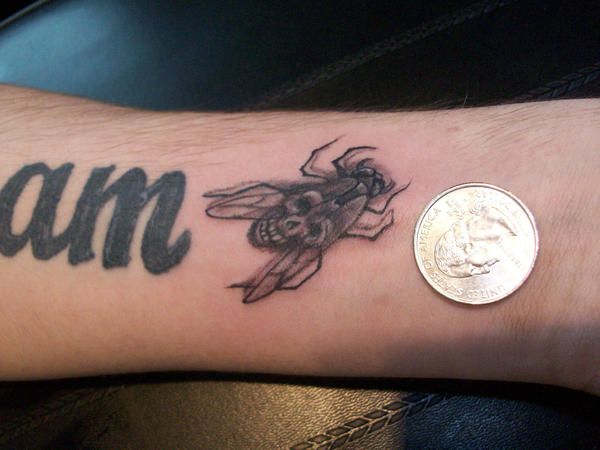 Skullfly tattoo by kasini on deviantART