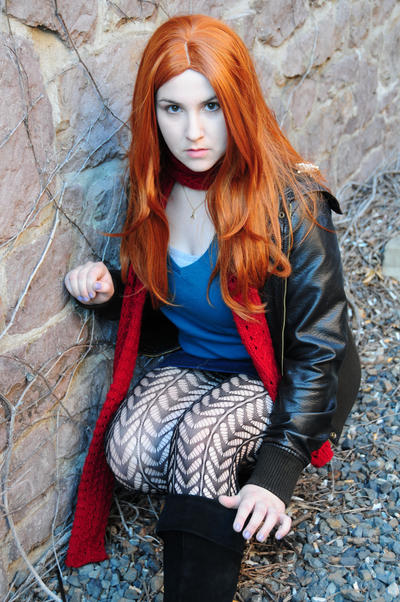 Amy Pond ready for action by moonflowerlights on deviantART