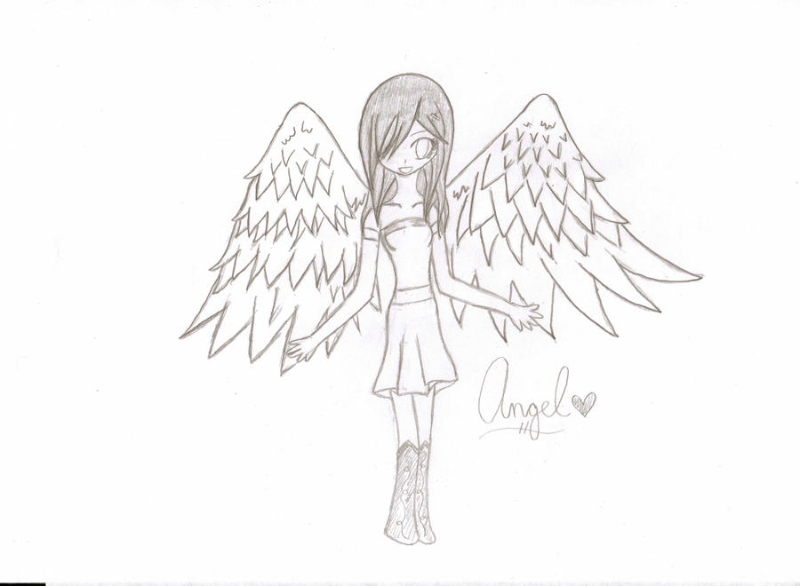 Angel DrawingFAIL DX by SailorAngelz on deviantART