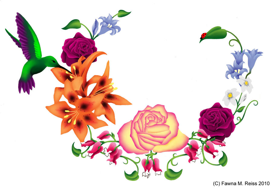 Flower Wreath | Flower Tattoo