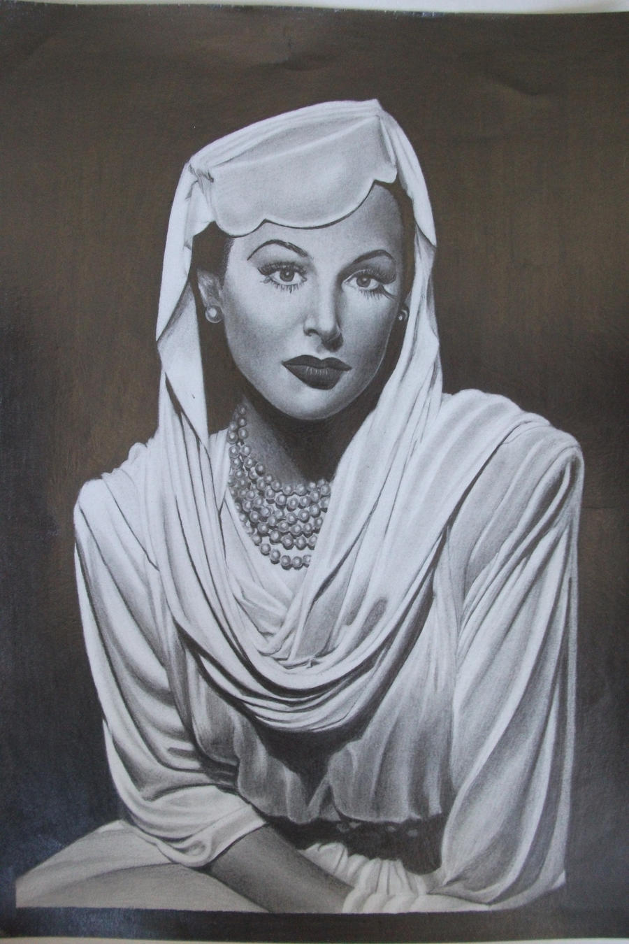 Hedy Lamarr by depoi on