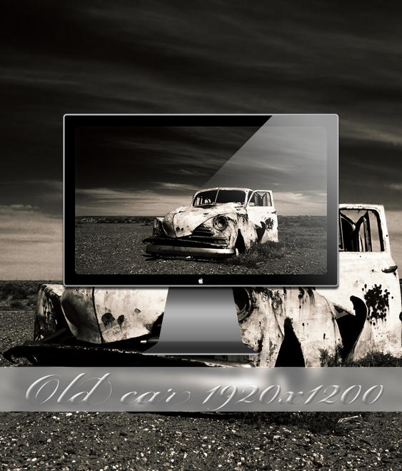 Desktop wallpaper: old car (by SABBAT2010)