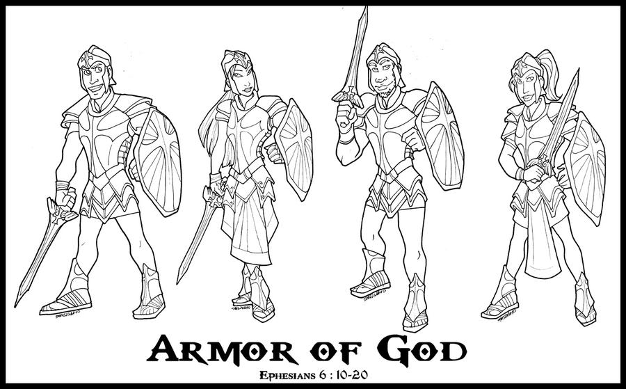 the armor of god for children. Armour of God Designs by