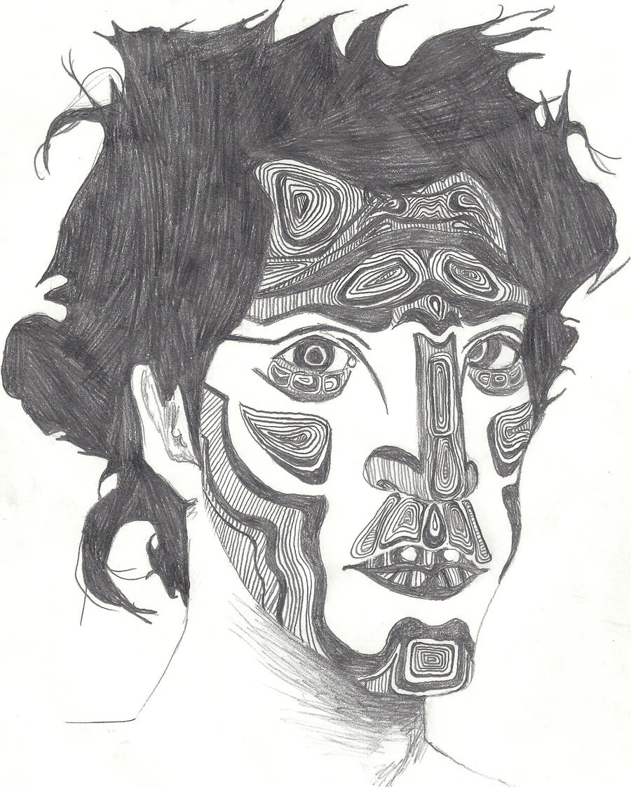 tribal leg tattoo maori tribal