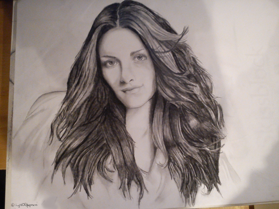 Kristen Stewart Drawing by LightOfHappiness on deviantART