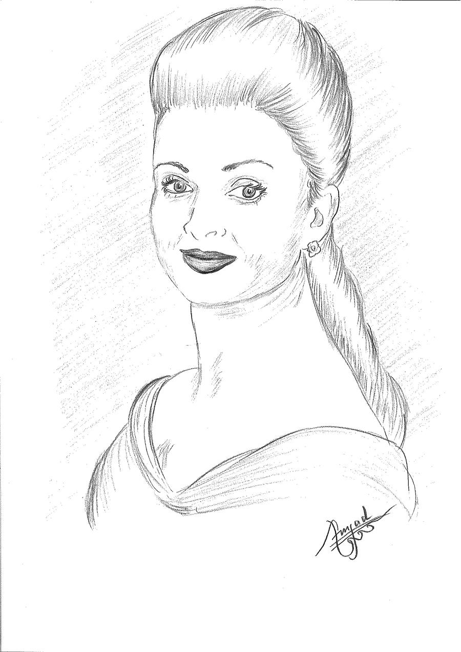 Aishwarya Rai sketch by