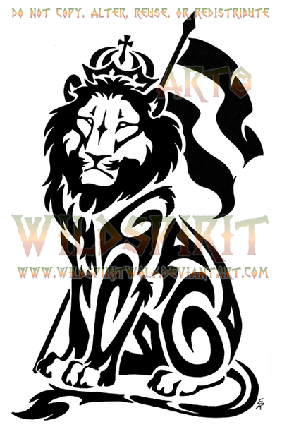 Sitting Lion Of Judah Tattoo by WildSpiritWolf on deviantART