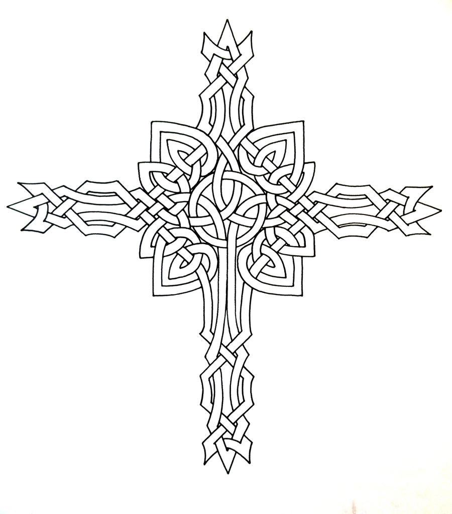 Celtic Cross by TattooDesign