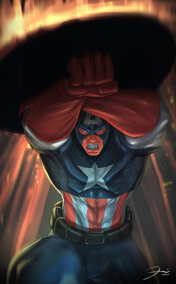 Captain America by darkeyez07 on DeviantArt