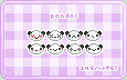 Panda Emoticons by carissaraptor