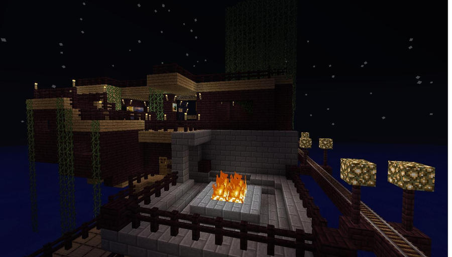 Minecraft Nikolas-Fire Pit by MineCrapCreators on DeviantArt