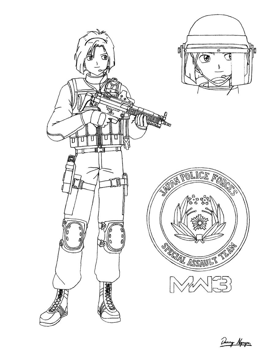 call of duty mw3 soap coloring pages - photo #39