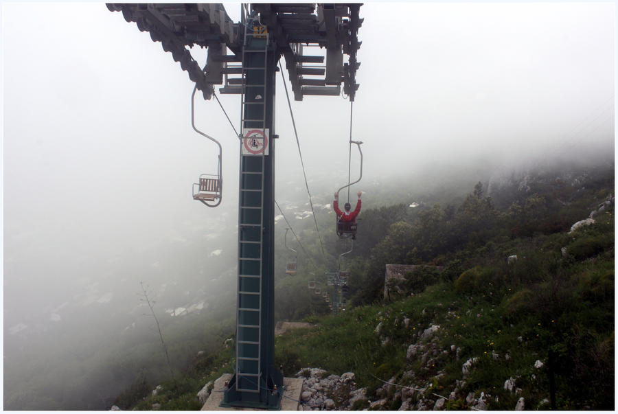 Solaro Mountain lift.