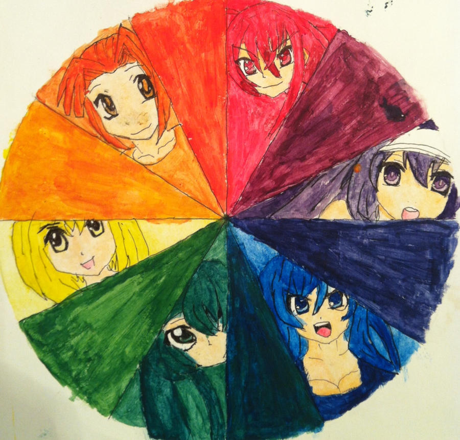 Anime Color Wheel by dmaul1 on deviantART