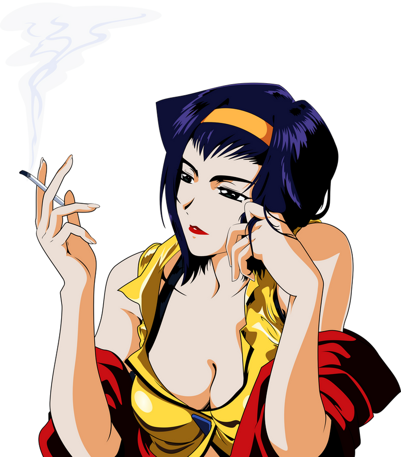 faye_valentine_vector_by_mike_rmb-d5i6n9