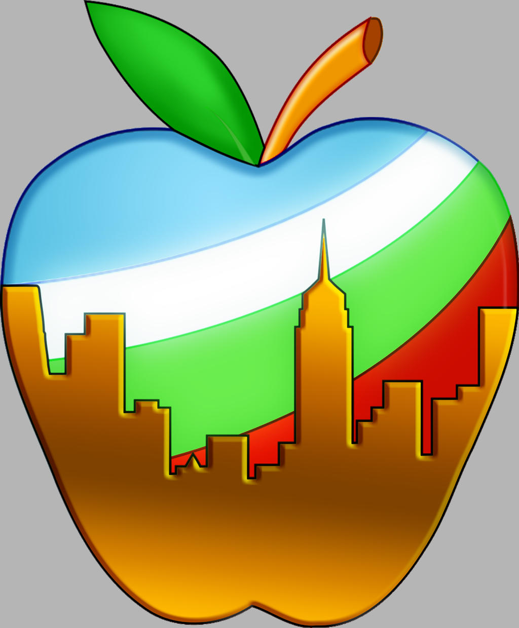 big apple clip art free - photo #50