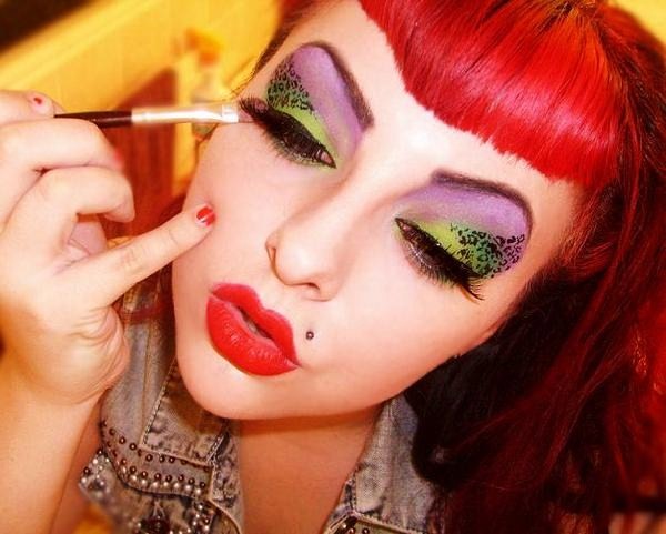 makeup leopard. arse make up wheefff