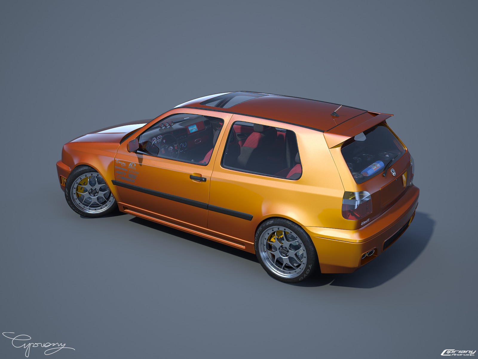 VW Golf 3 GTI 14 by cipriany