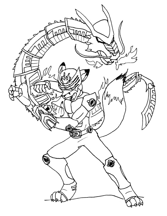 kamen rider coloring pages - photo #44