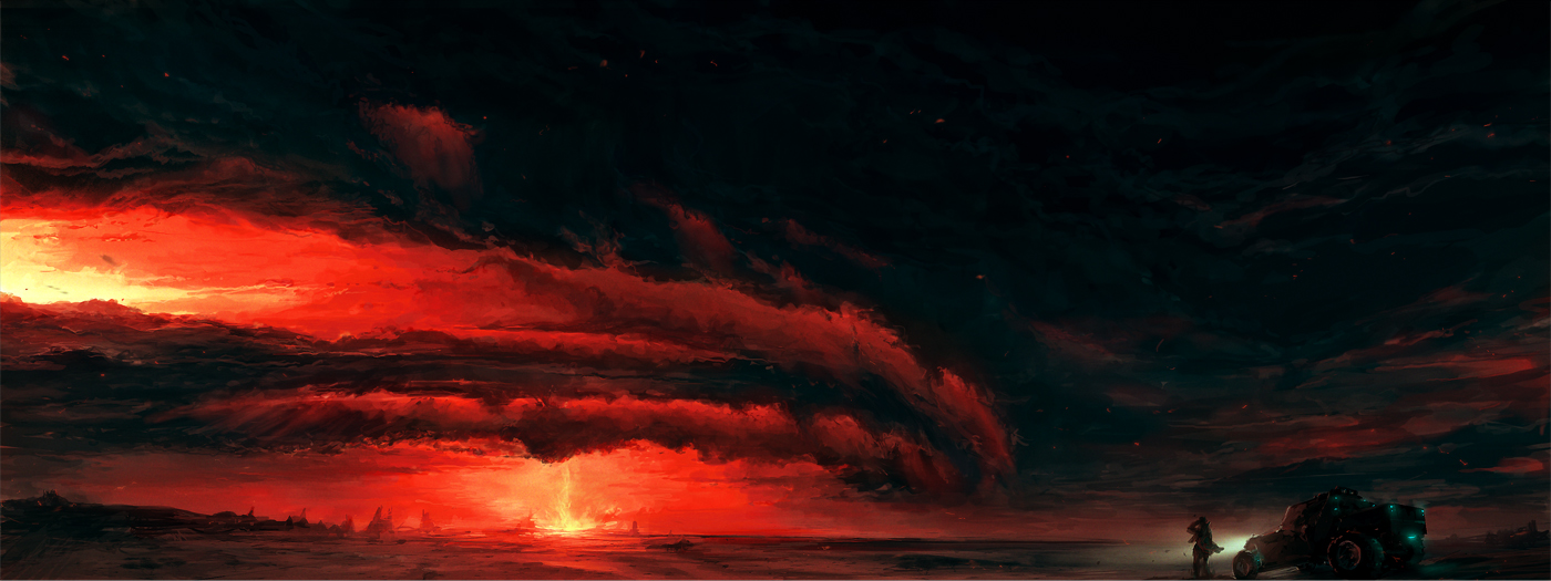 Red Sky. by ChrisCold